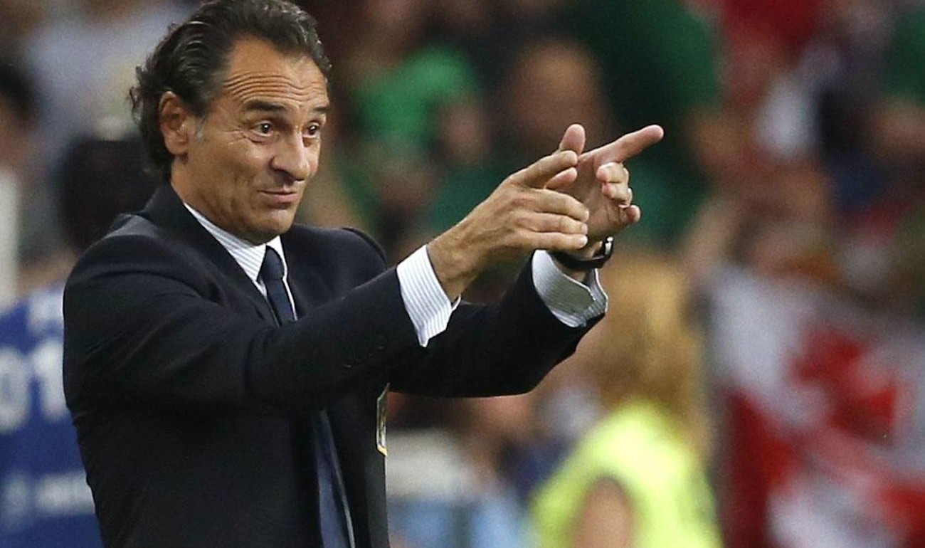 Italy coach Cesare Prandelli