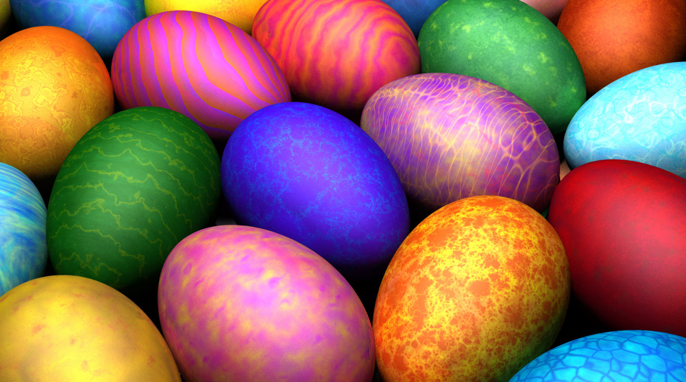 Easter eggs
