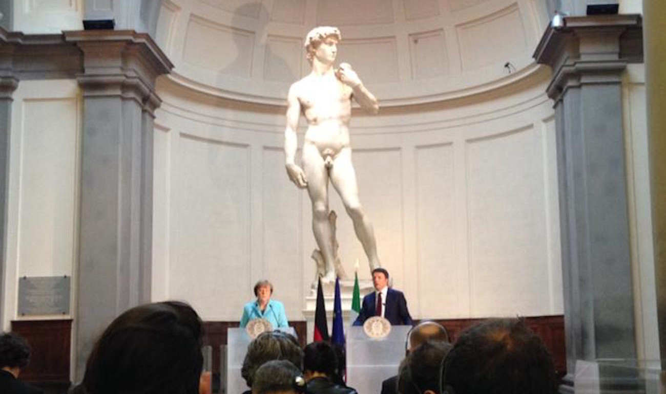 Merkel Renzi summit