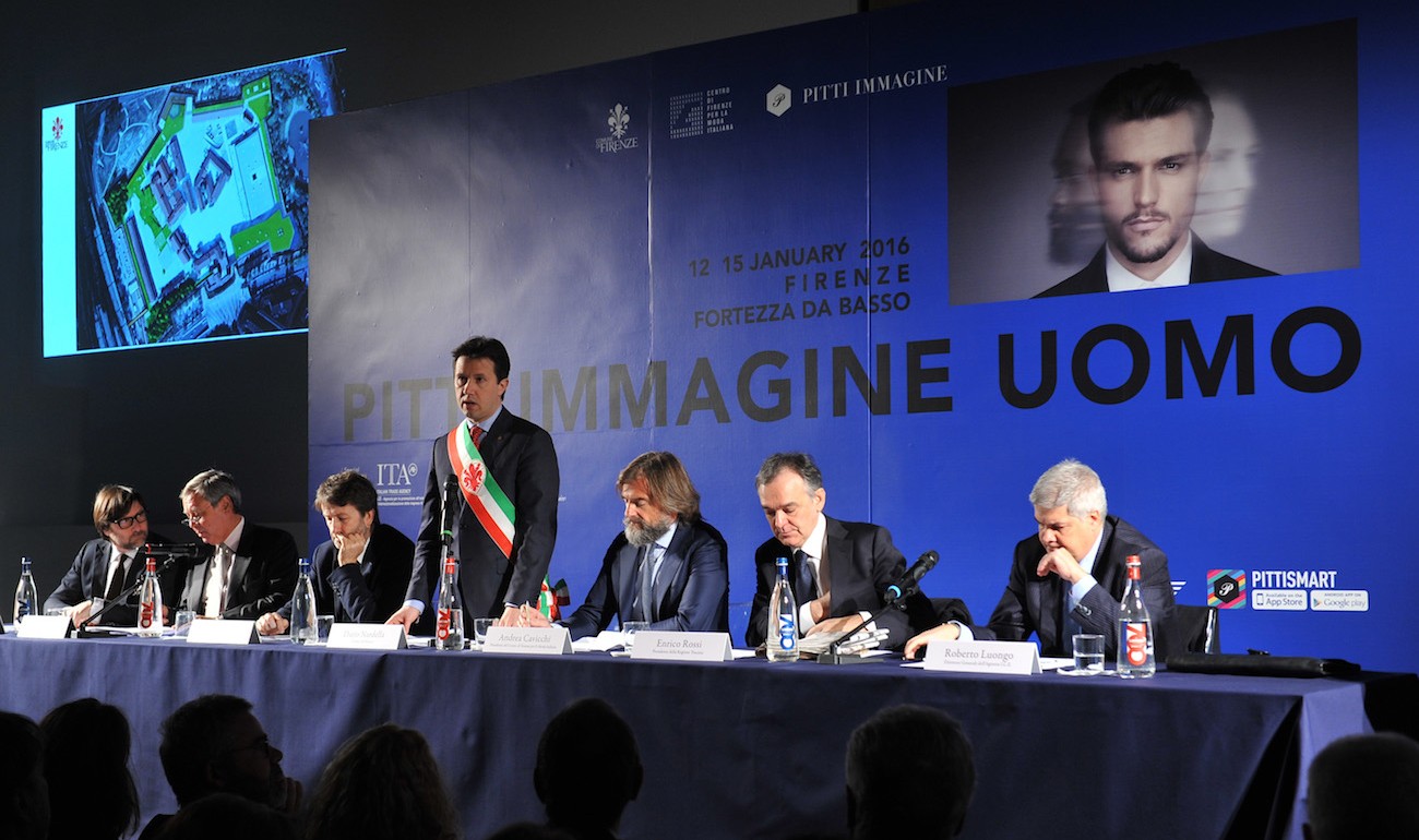 The Pitti Uomo 89 inauguration
