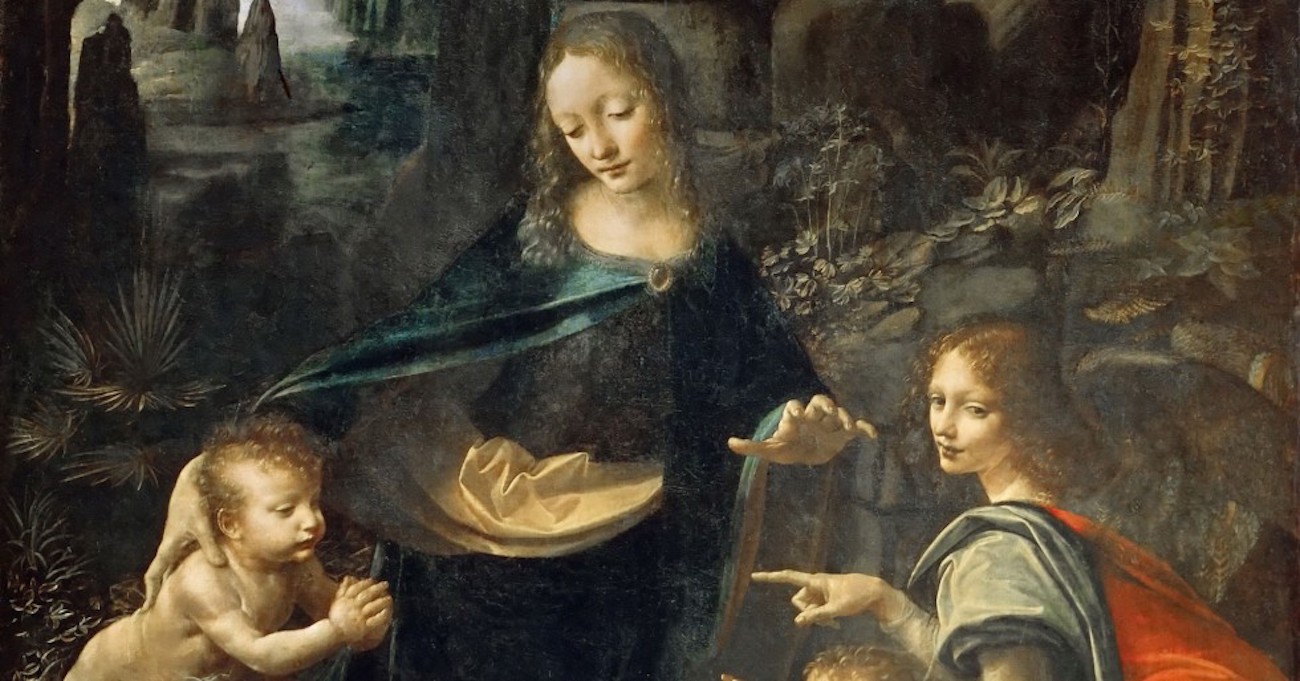 Leonardo Da Vinci's Virgin of the Rocks
