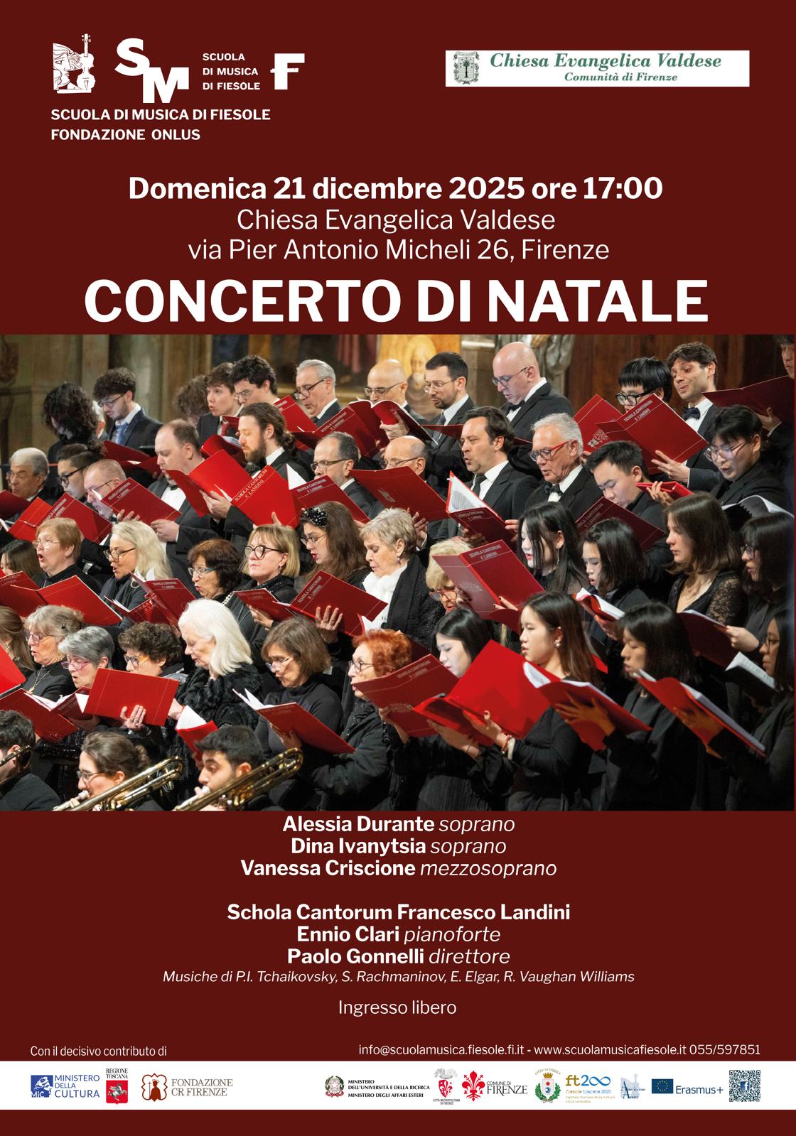 Fiesole Müzik Okulu Korosu'ndan Noel Konseri