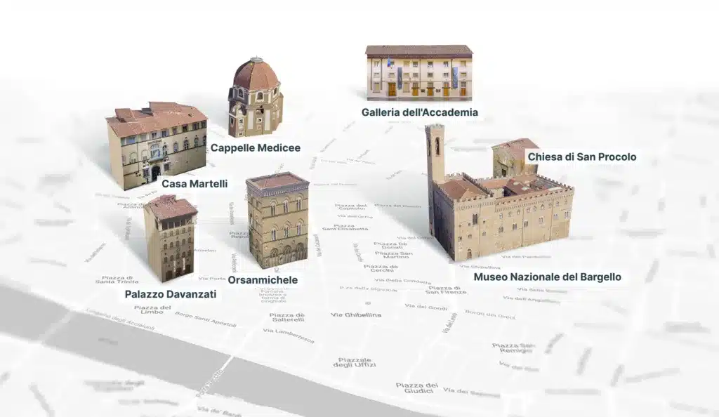 Floransa, Accademia ve Bargello müzeleri için yeni ağ olan GAMB'yi tanıttı