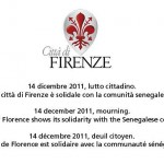 Comune di Firenze, day of mourning