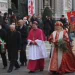 Deputy mayor of Florence Dario Nardella and archibishop of Florence Giuseppe Betori (Cge)
