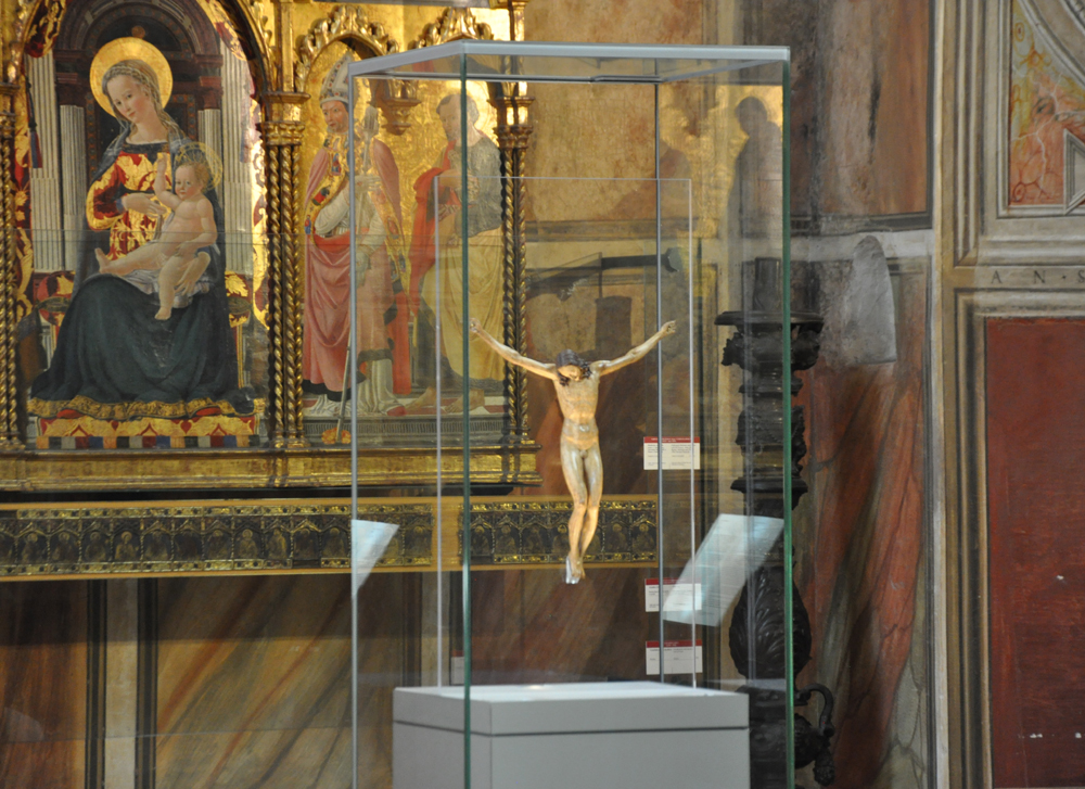 The controversial crucifix in the Bargello