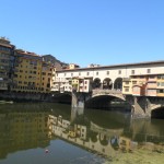 Heat wave over Ponte Vecchio