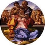 Michelangelo's Holy Family