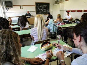 Libyan students in Italy