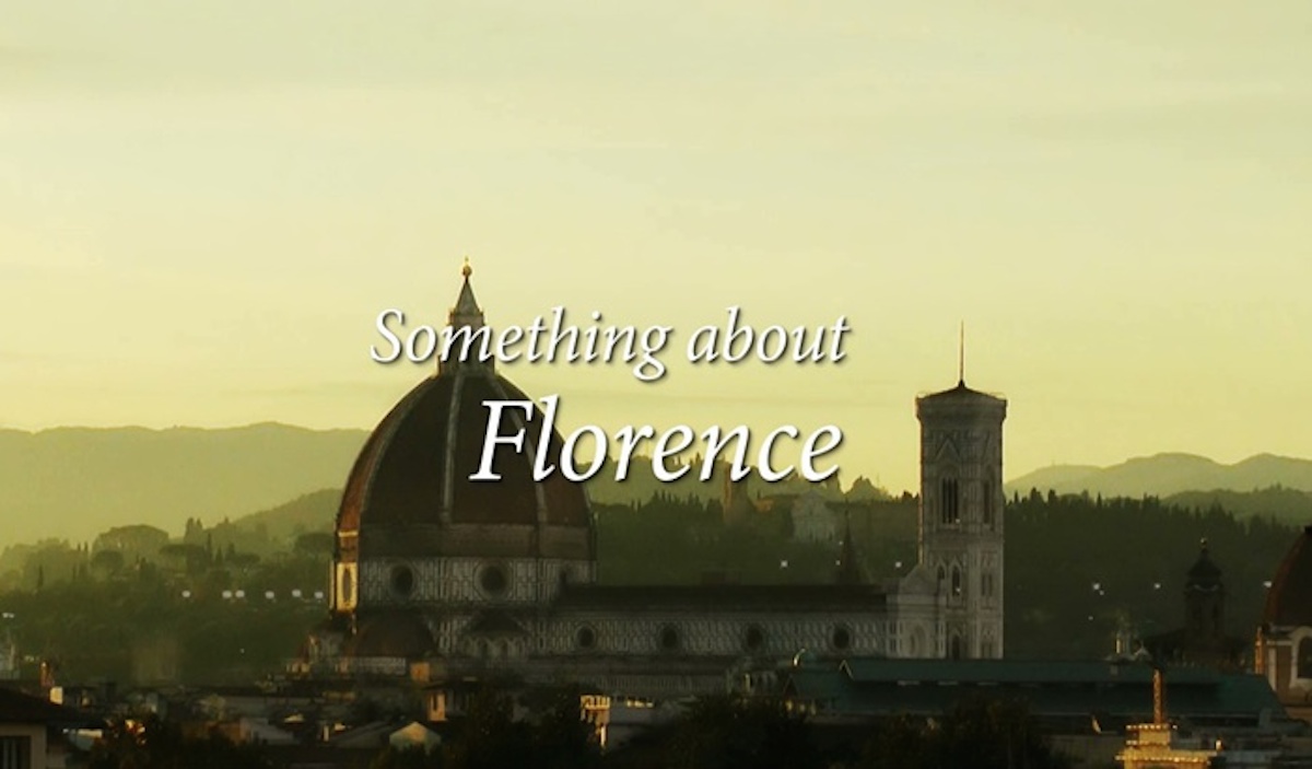 Something about Florence, a brand new 3D Video
