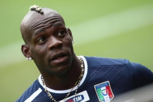 Mario Balotelli in Coverciano