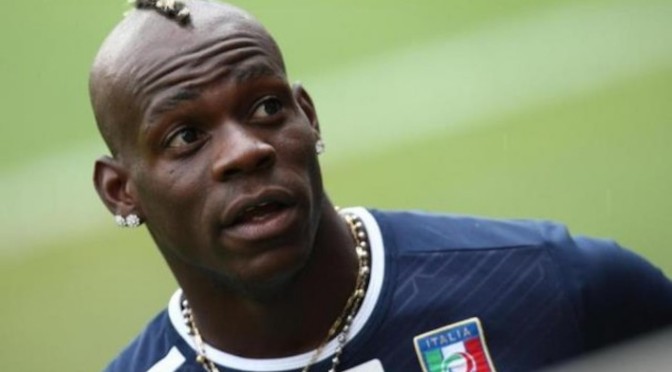 Mario Balotelli in Coverciano