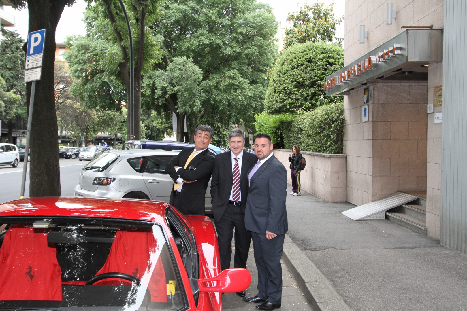 From right: tuscan actor Gennai, Gori and Vensi (Credit: Foto Riccardo Innocenti)