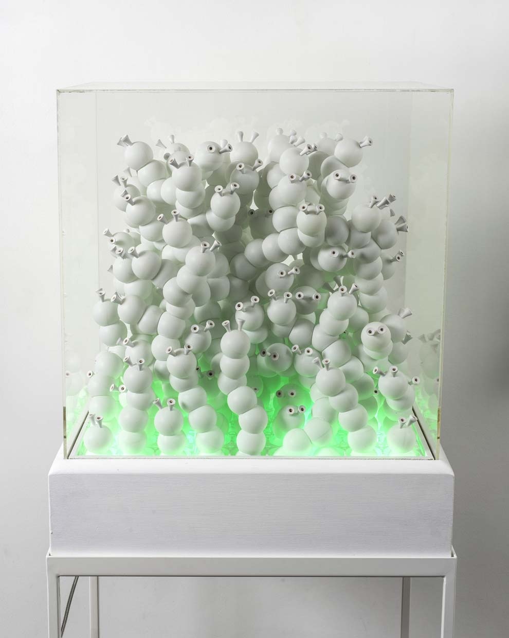 Una scultura di Cristiano Petrucci