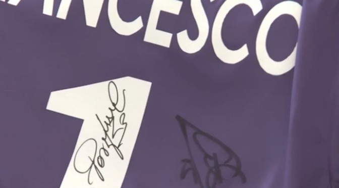 Pope Francis meets Fiorentina