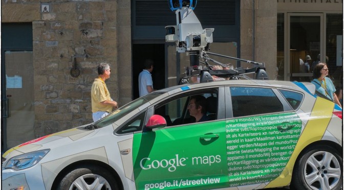 Google street view car