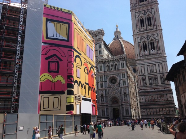 Pucci dresses Florence Baptistery