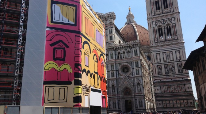 Pucci dresses Florence Baptistery