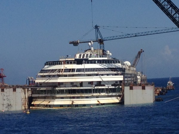 Costa Concordia removal final phase (Photo: Marco Bastiani)