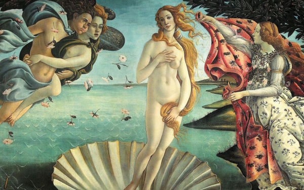 Birth of Venus by Botticelli
