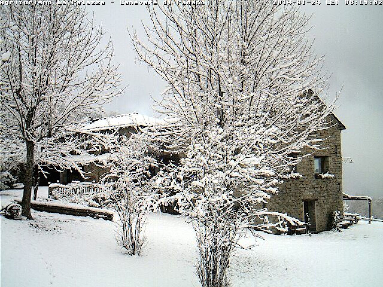 Weather alert on the Apennines