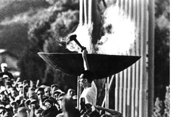 Giancarlo Peris at the 1960 Italian Olympic games