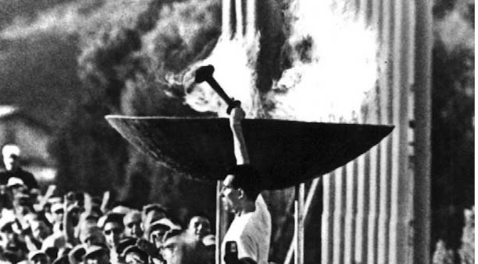Giancarlo Peris at the 1960 Italian Olympic games