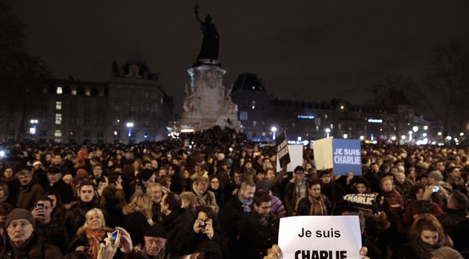 Paris Rally after the terrorist attack