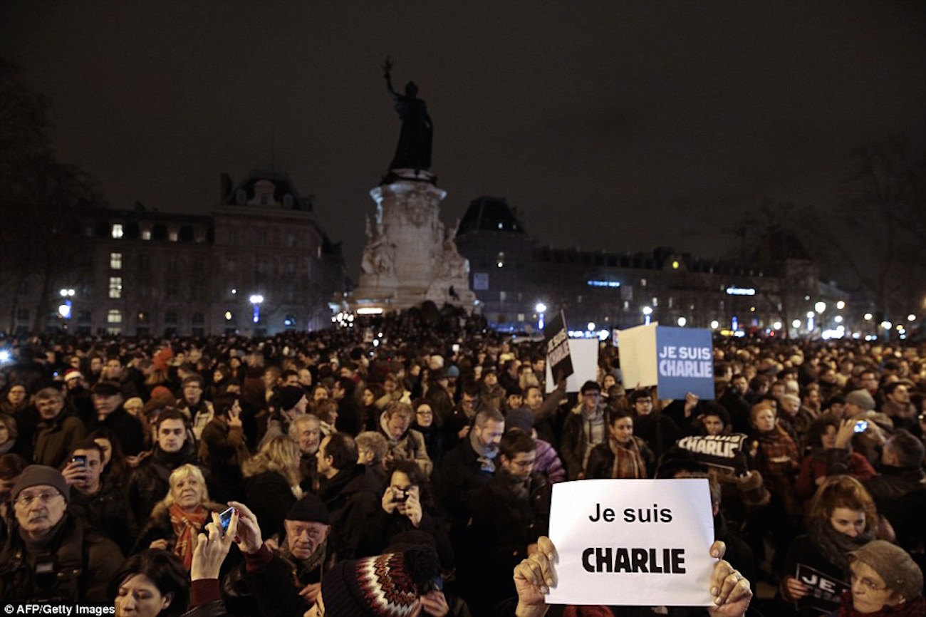 Paris Rally after the terrorist attack