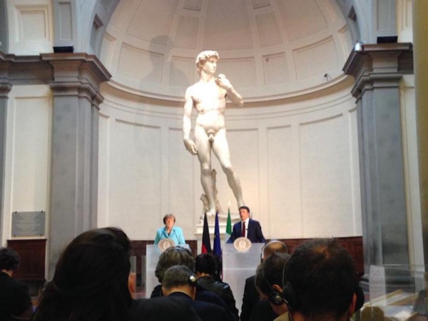 Merkel Renzi summit