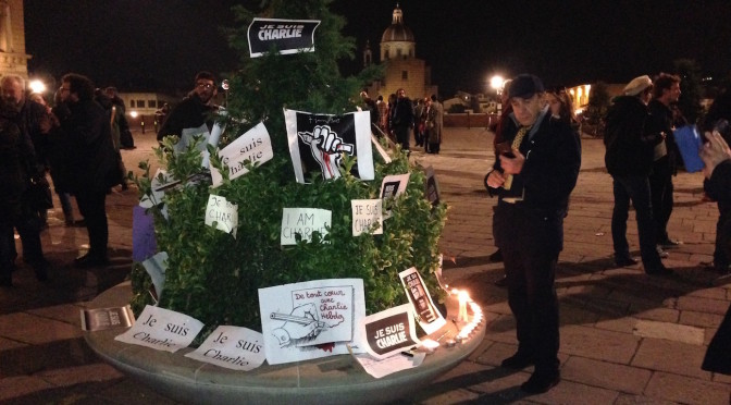 Je Suis Charlie: Florence unites in protest against Charlie Hebdo massacre