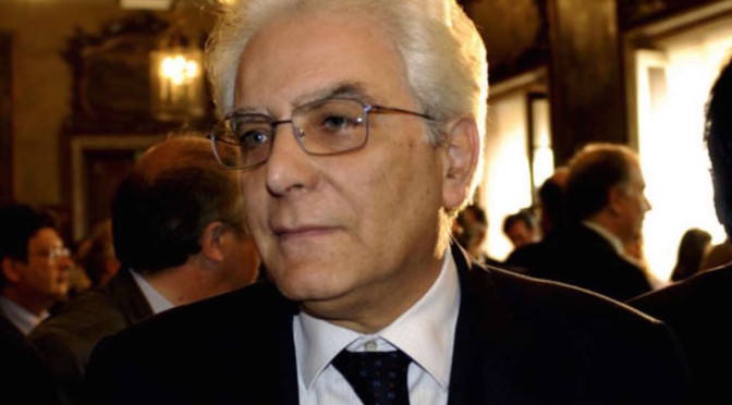 Mattarella was elected Italy's new president