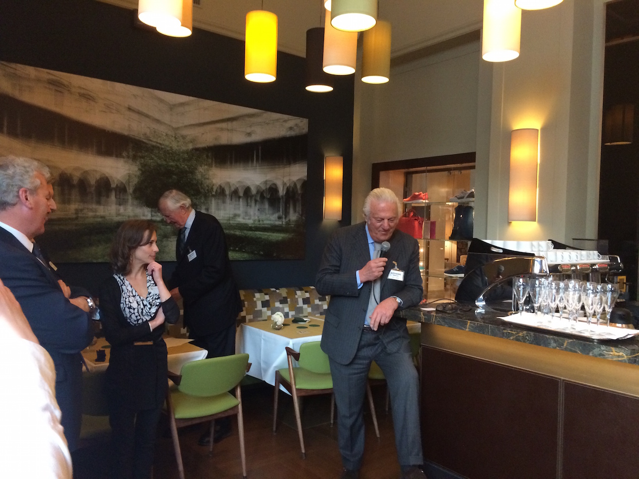 Confindustria's past president Giovanni Gentile