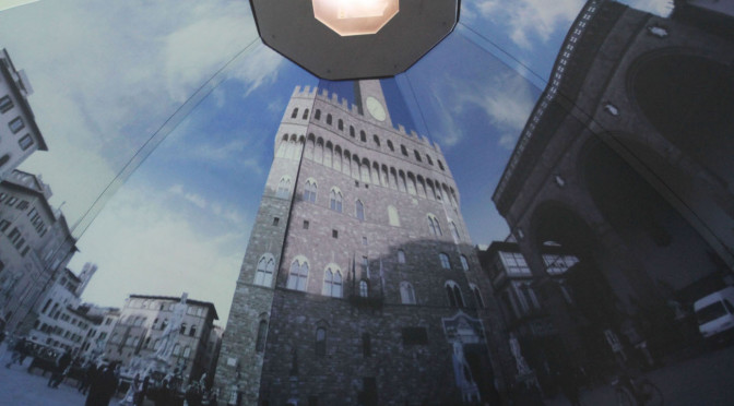 The I_Dome, installed in the Cortile Nuovo of Palazzo Vecchio and open free of charge to visitors until 31 October, was inaugurated this afternoon by the Florence’s Mayor Dario Nardella and Leonardo Bassilichi, president of the Chamber of Commerce of Florence.