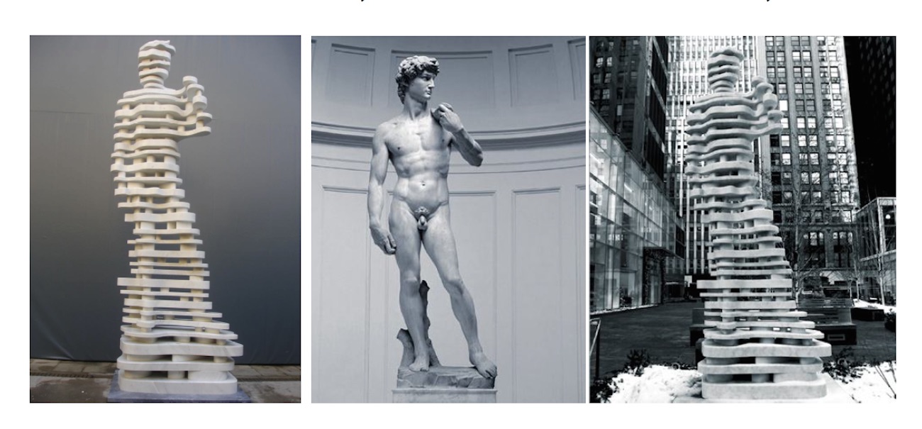 Hero by Antonio Pio Saracino at the Galleria dell'Accademia