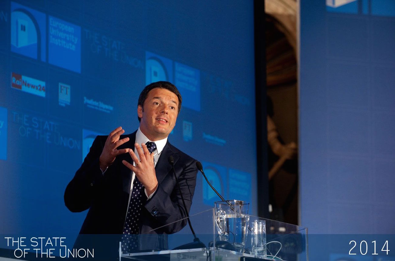Matteo Renzi to attend the State of the Union 2015 in Palazzo Vecchio