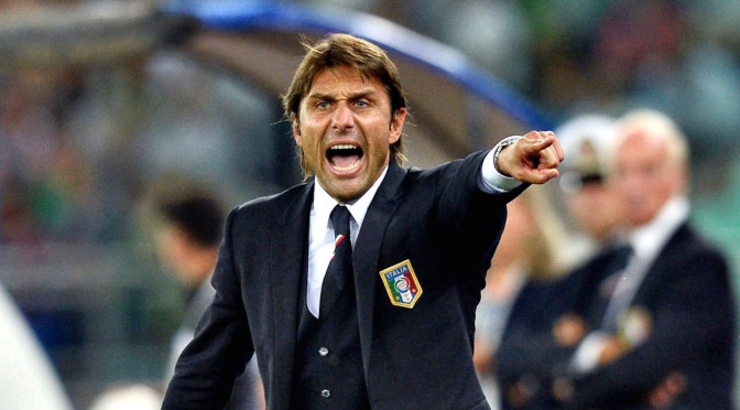 Azzurri's coach Antonio Conte