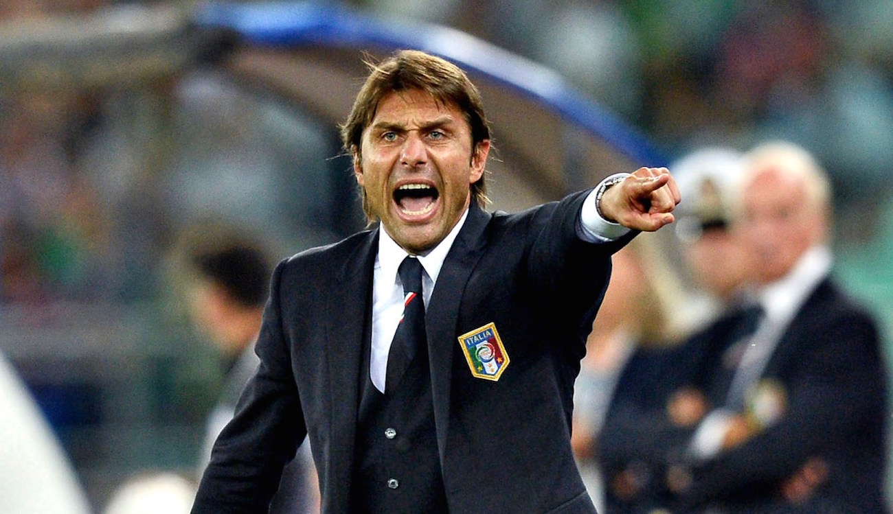 Azzurri's coach Antonio Conte