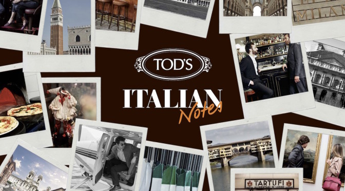 The iBook Italian notes by Tod's