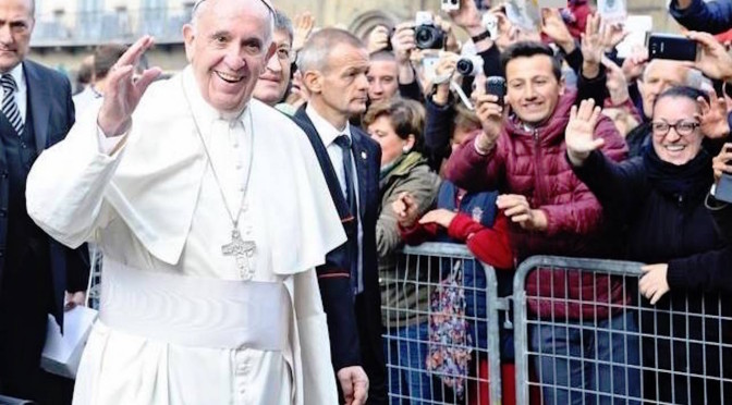 Pope Francis in Florence