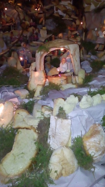 Il presepe artistico di Lecore 2015