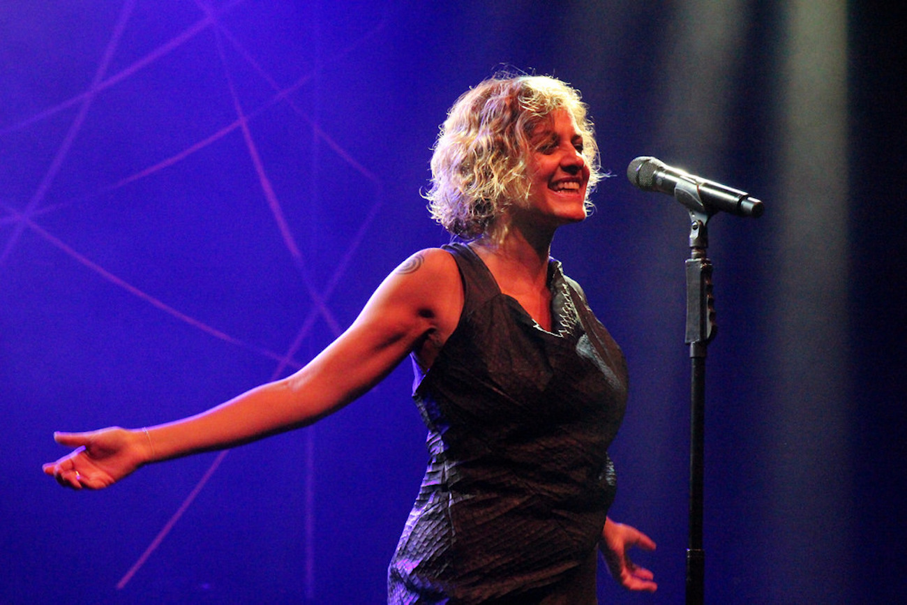 Irene Grandi in Florence for the New Year's Eve Party