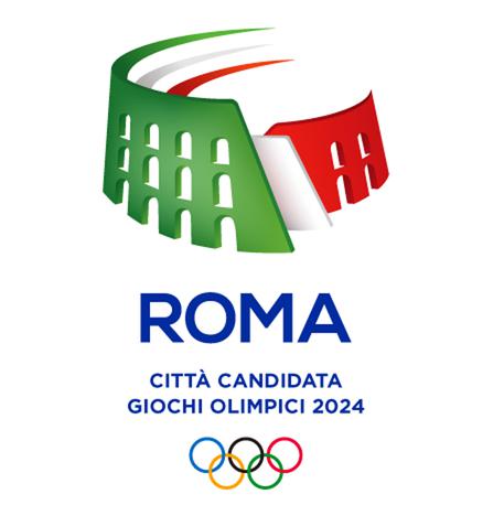 The Olympic bid logo for Rome