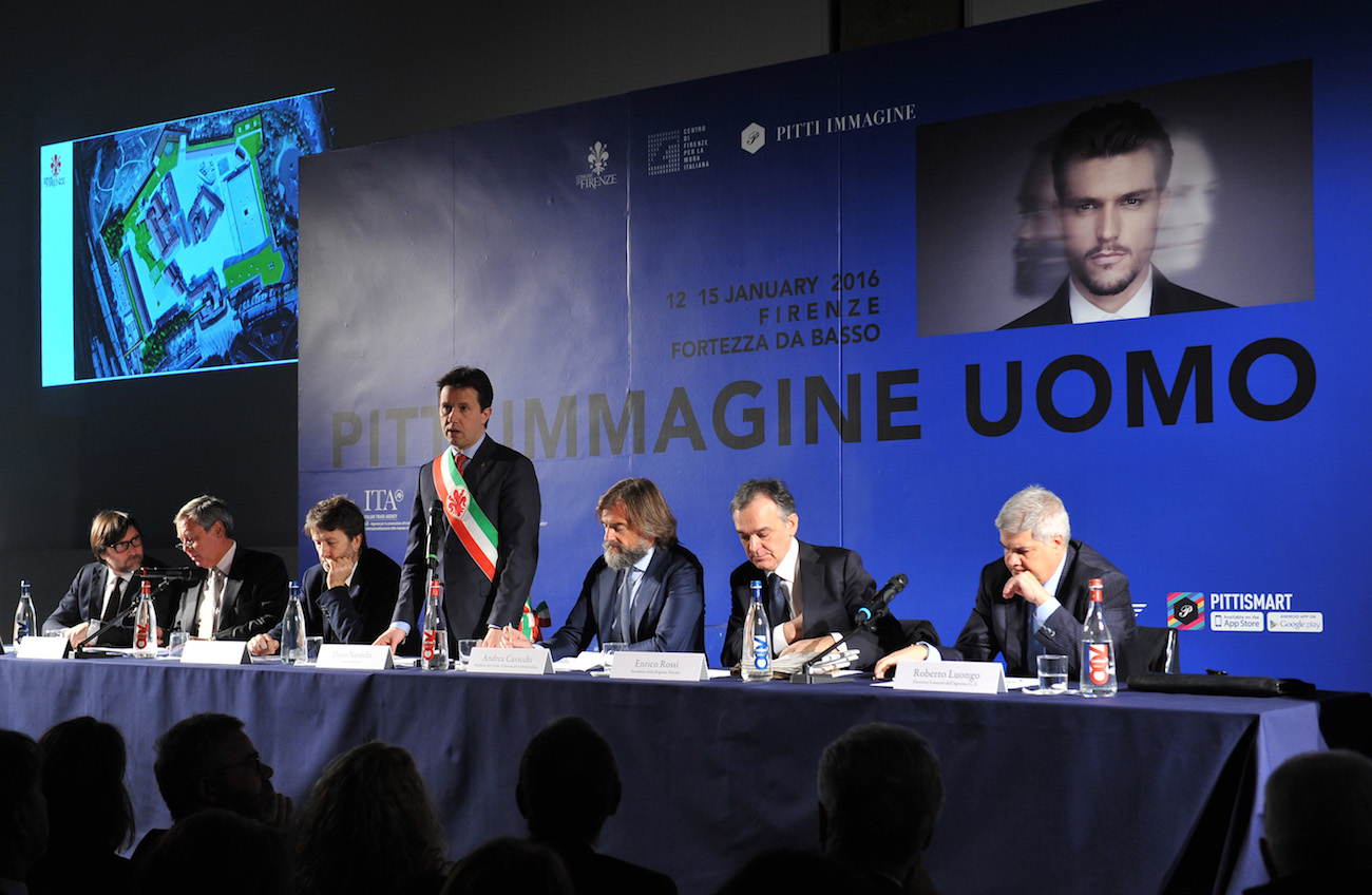 The Pitti Uomo 89 inauguration