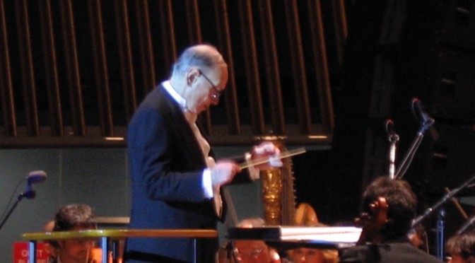 Ennio Morricone won the 2016 Oscar Award