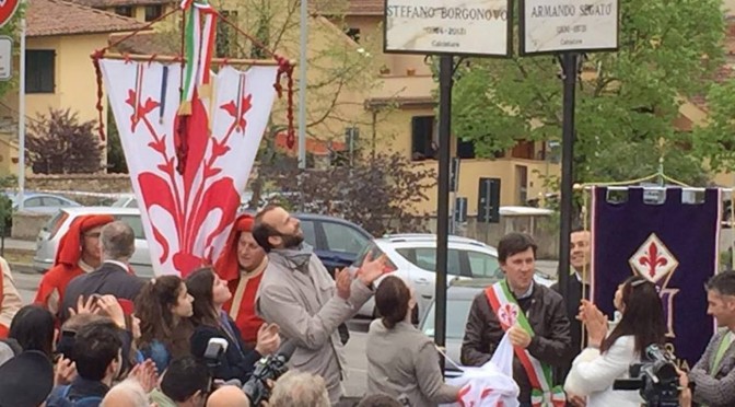 Florences dedicates two streets to former Fiorentina striker and global ambassador against ALS Stefano Borgonovo, Armando Segato (Photo via Facebook Fondazione Borgonovo)