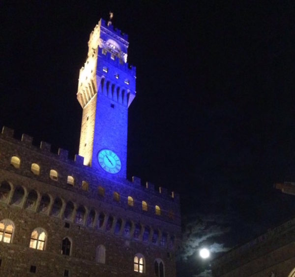 Florence has a big blue heart for World Refugee Day