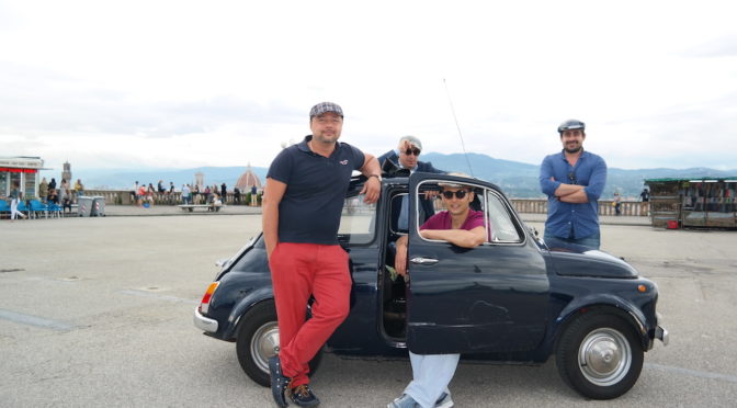 Da Firenze a Londra su una vecchia FIAT 500