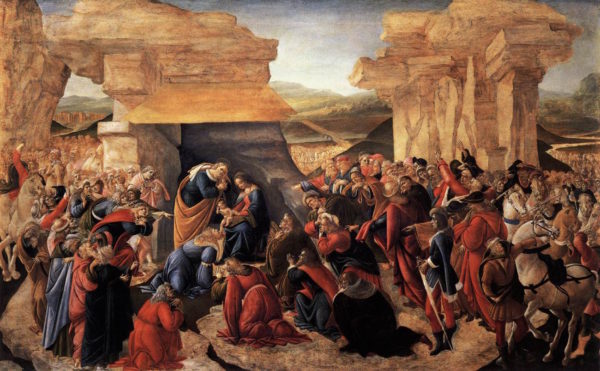 Adoration of Magi by Sandro Botticelli