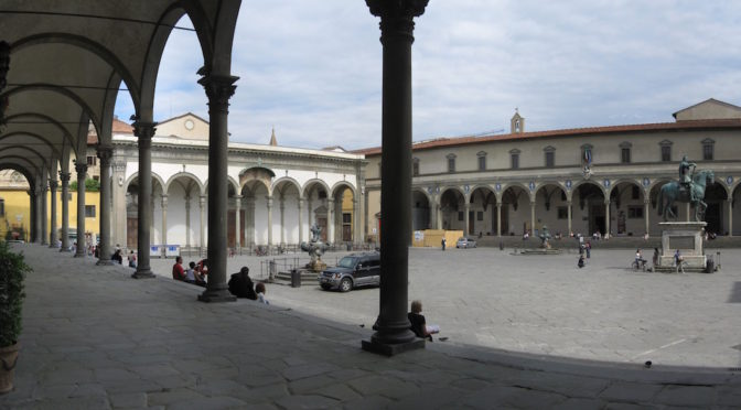 Piazza SS. Annunziata, Florence, Italy